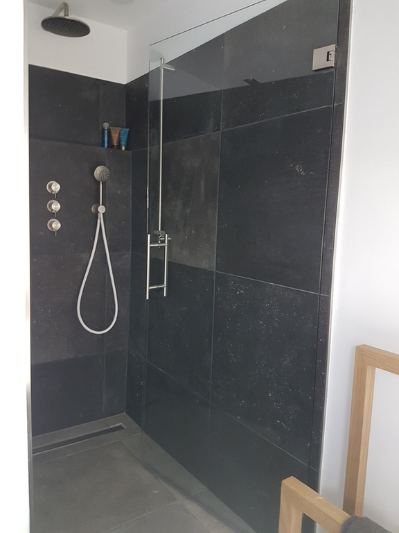 Rain shower and hand shower (simultaneous use possible)