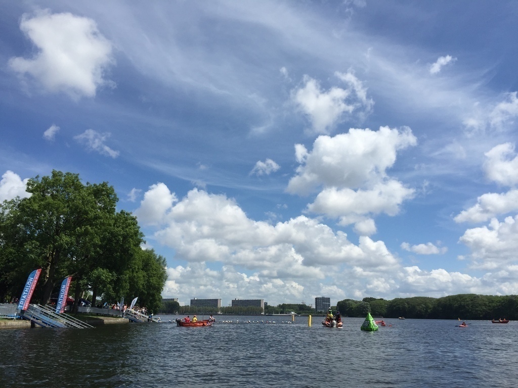Sloterplas, the lake behind our house