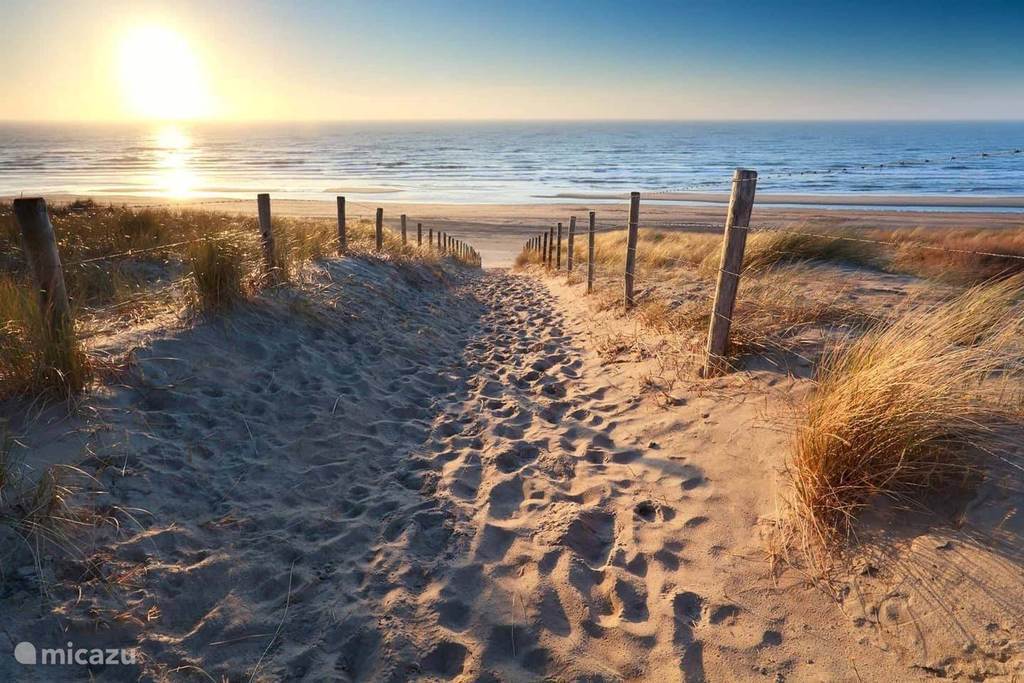 We are close to the coast. The nearest beach is Egmond aan Zee. Beautiful sunsets!