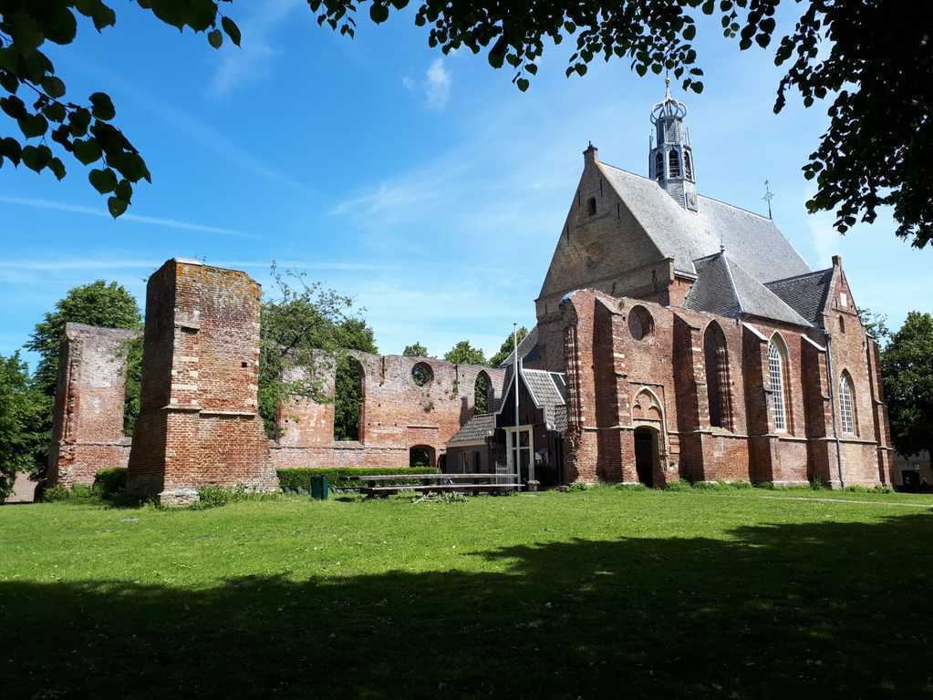 Ruine church in the heart of Bergen.
