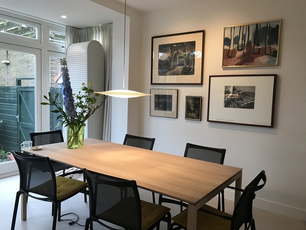 Living with dining table