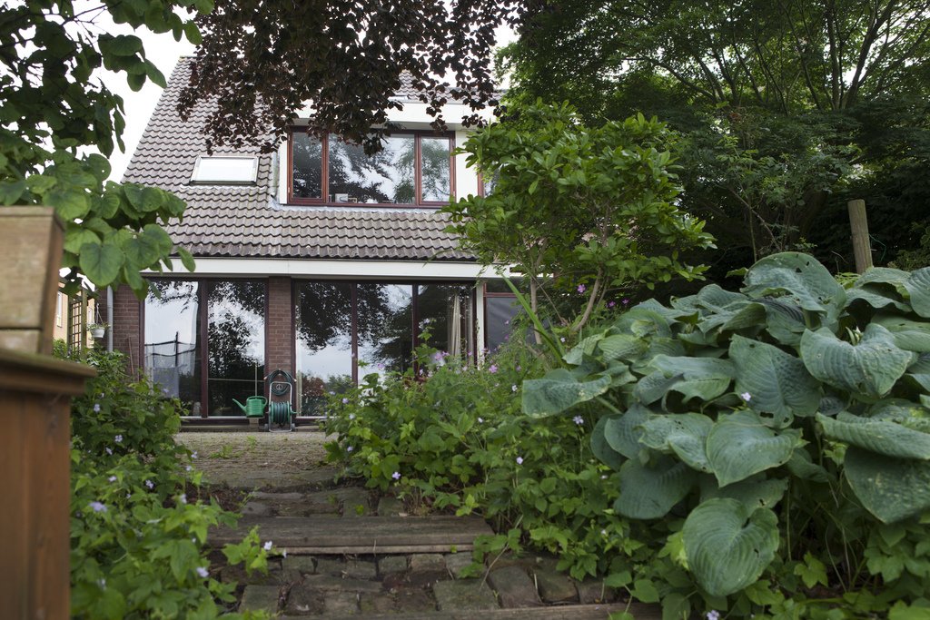 house as seen from the terrace