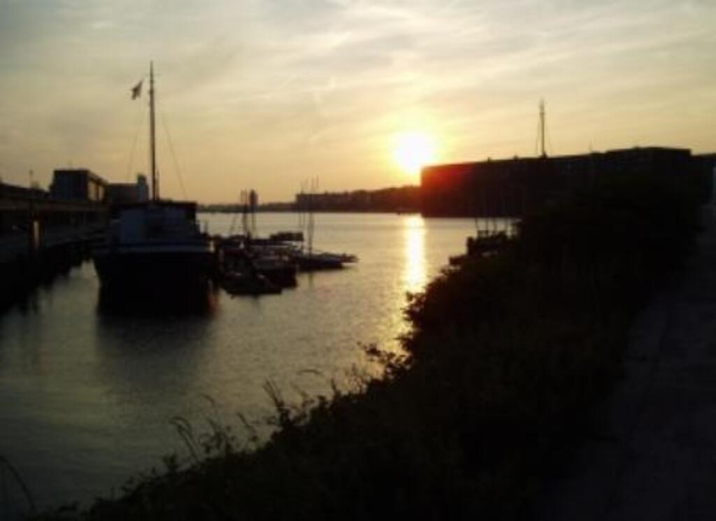 Sunset in Amsterdam-East