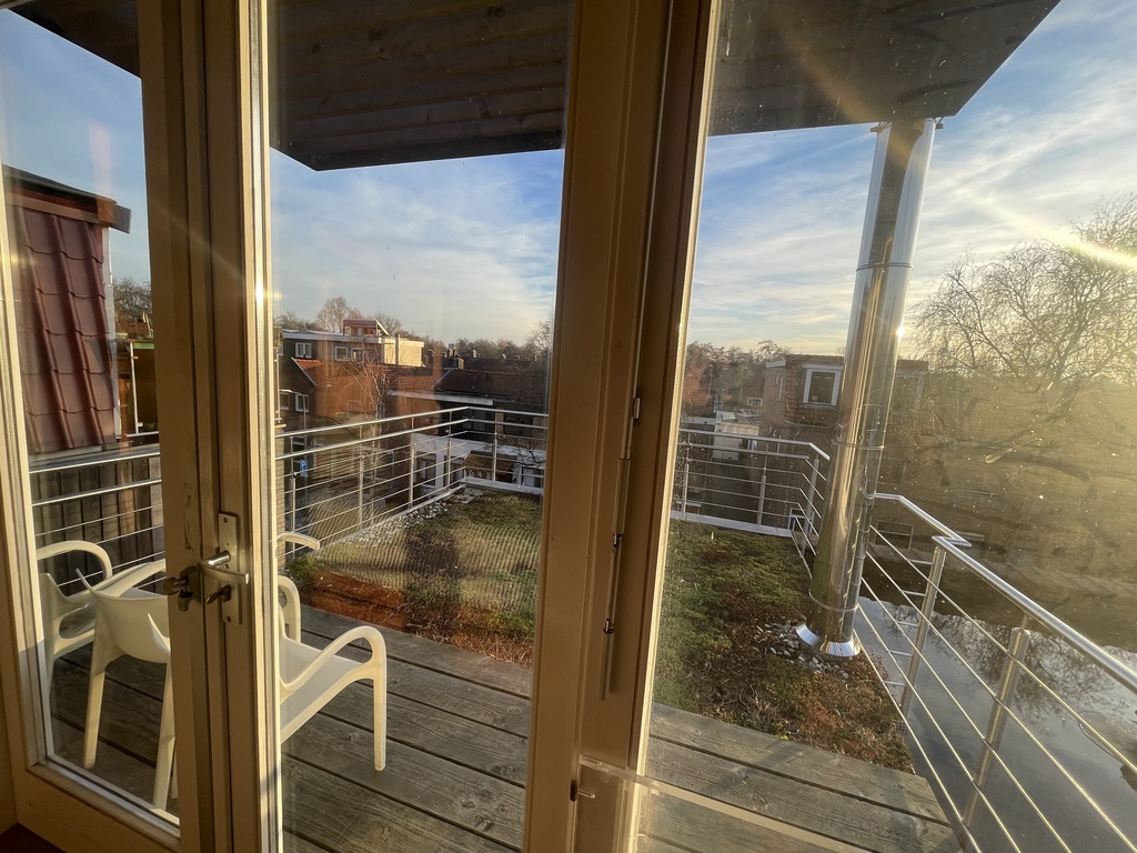 Balcony, second floor