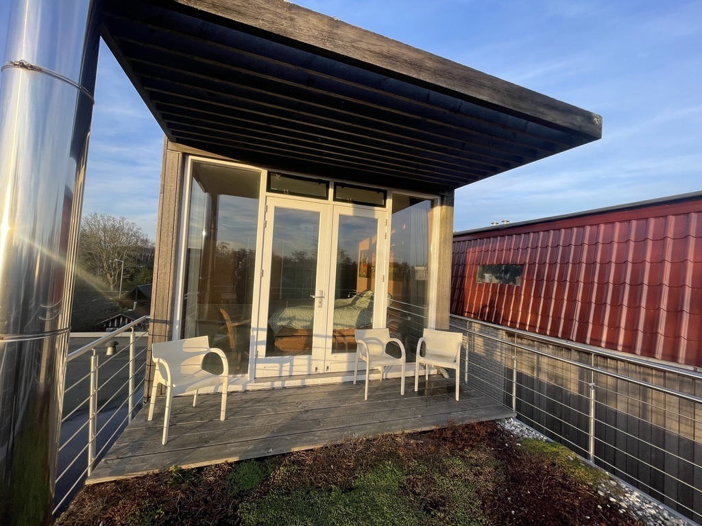 Balcony, second floor