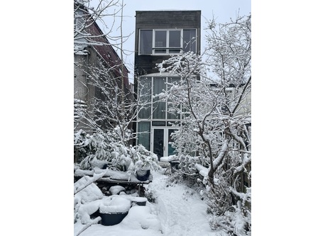 the house, garden side