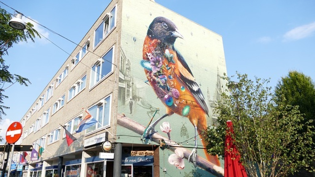 City-centre  NIjmegen with lively pubs