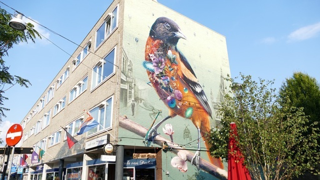 City-centre  NIjmegen with lively pubs