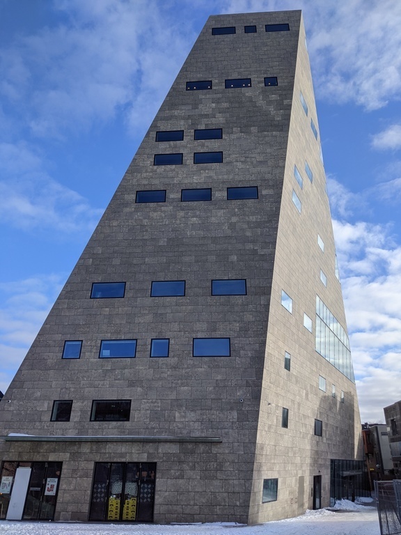 New Forum in Groningen (library, cinema, museum, restaurant, viewing deck)