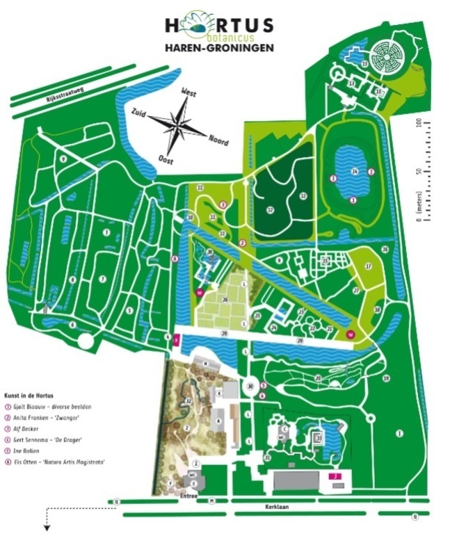 The Hortus in Haren, the largest in the Netherland