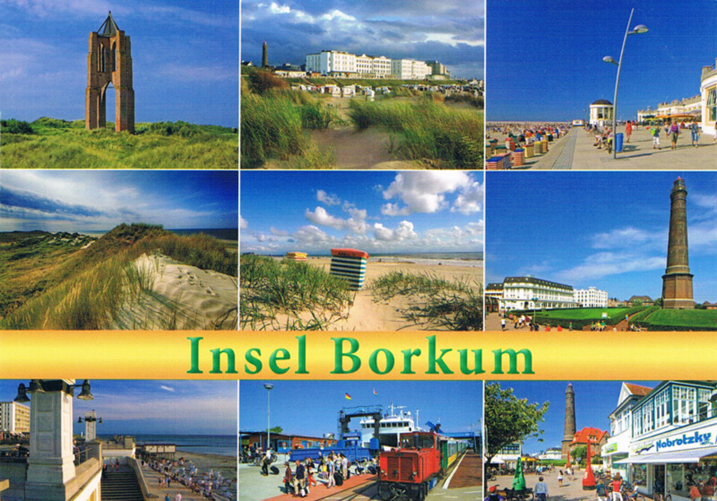 The German island of Borkum 