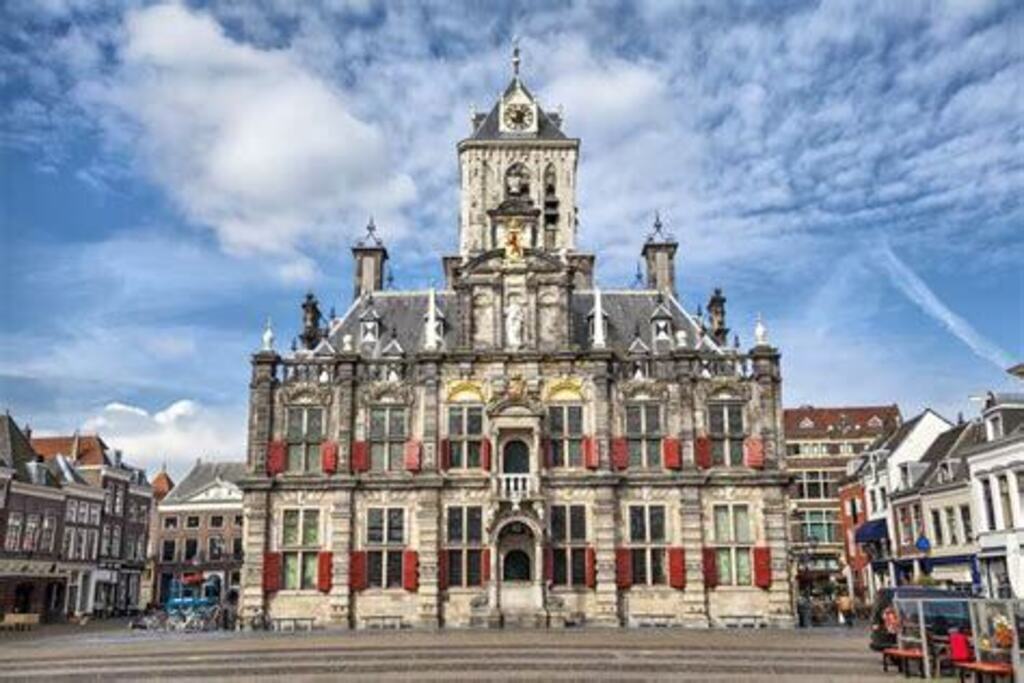 Renaissance City Hall. Delft, less than 10 km
