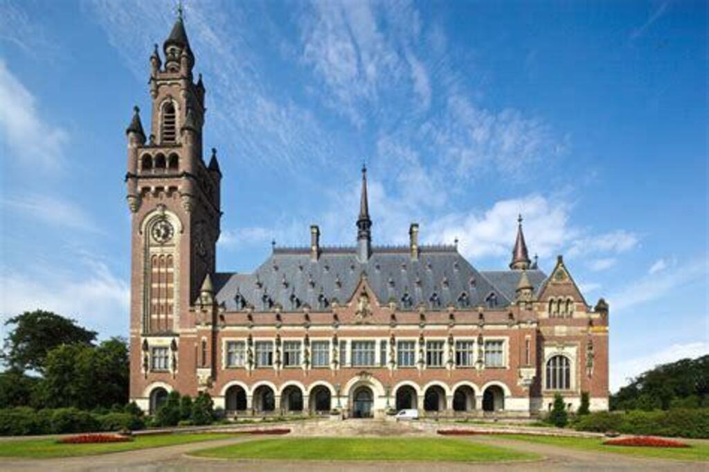 The Peace Palace, less than 1km
