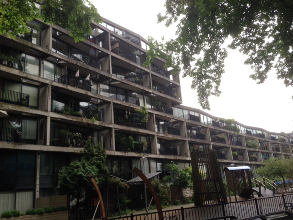 flat is second on the right top floor