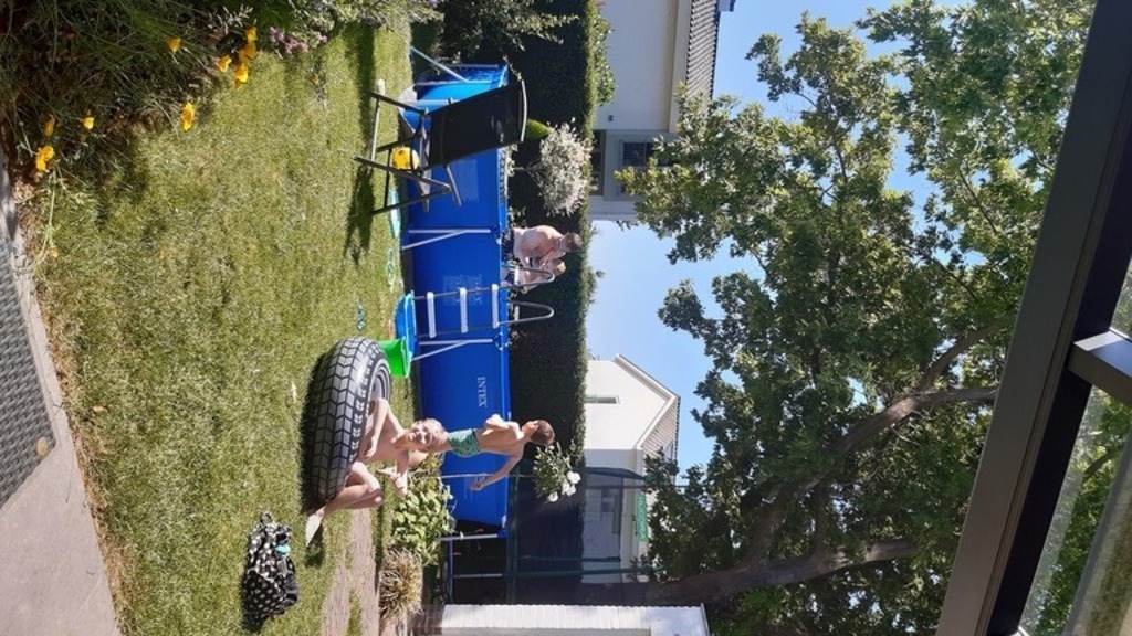 Swimming pool (only in summer) (we actually have a larger one now on our driveway, much nicer!)
