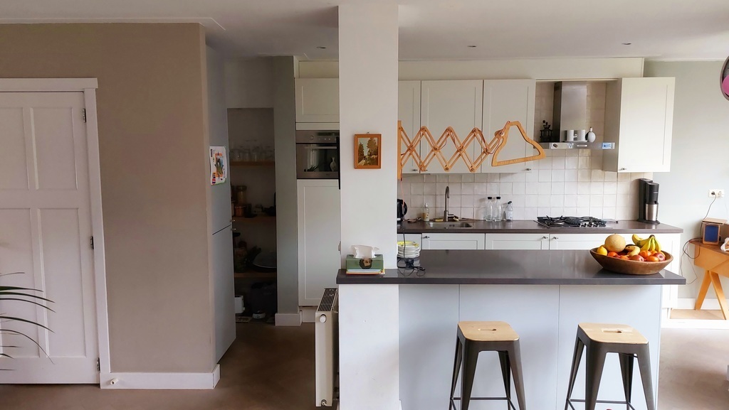 Kitchen (in living room)