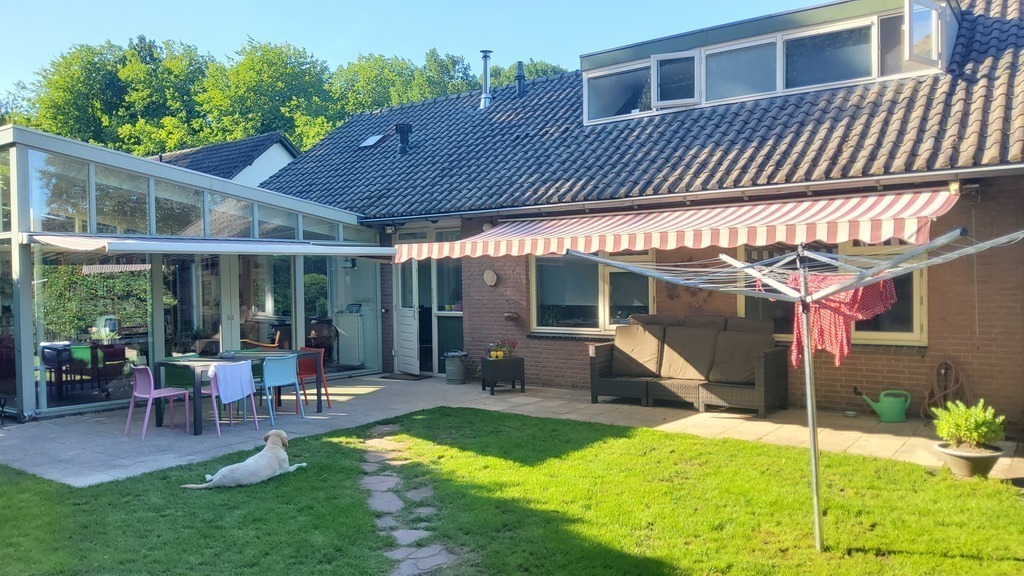 Back view of the house