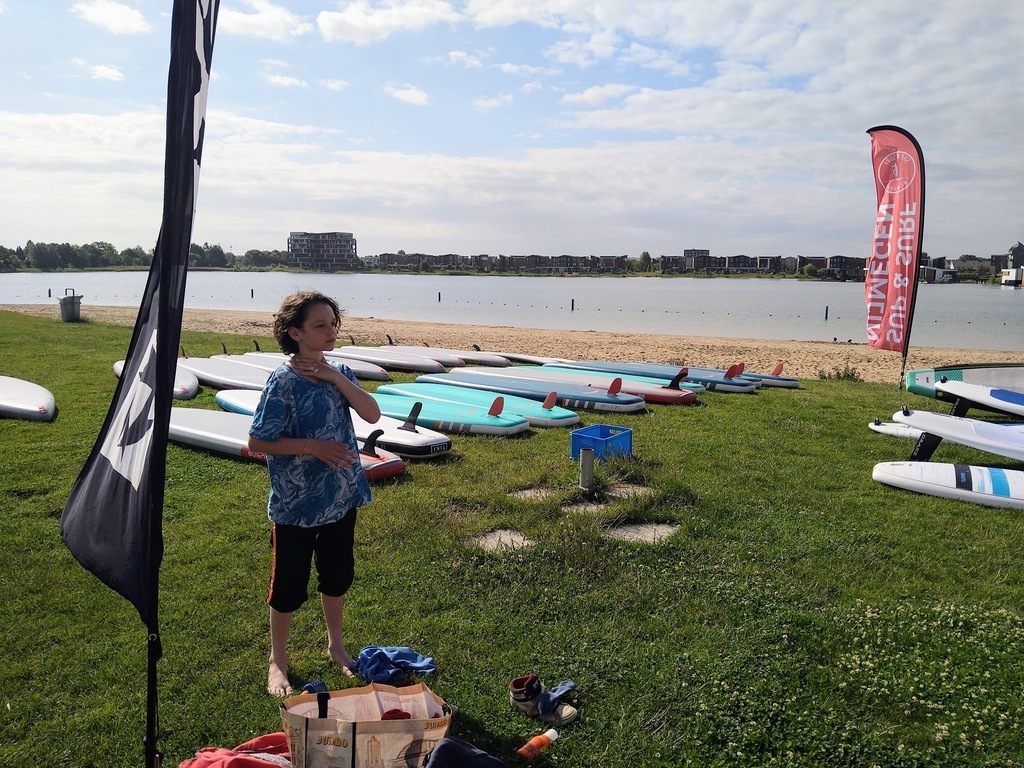Sup n Surf - on the river Waal or one of the small lakes nearby