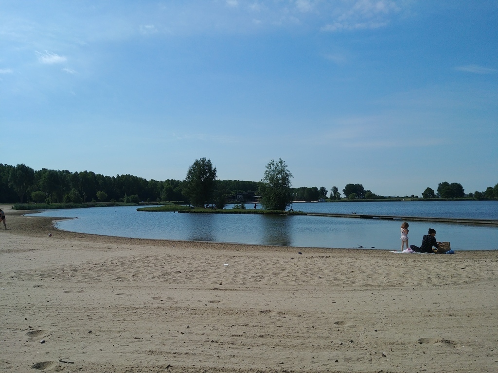 Small lake in Velserbroek