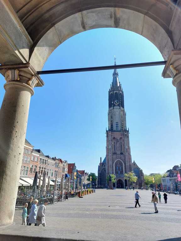 The New Church in the centre of Delft