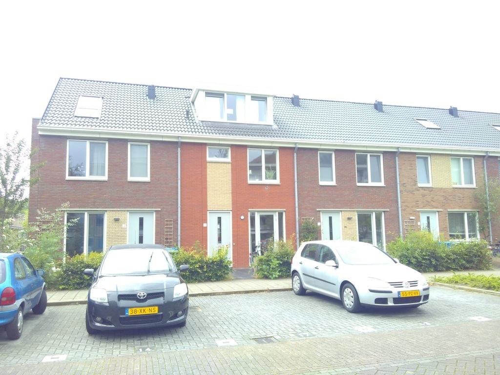 Parking lots in front of the house