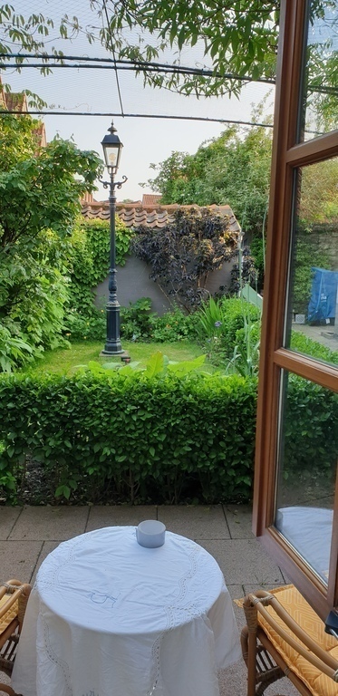 uitzicht op de binnentuin