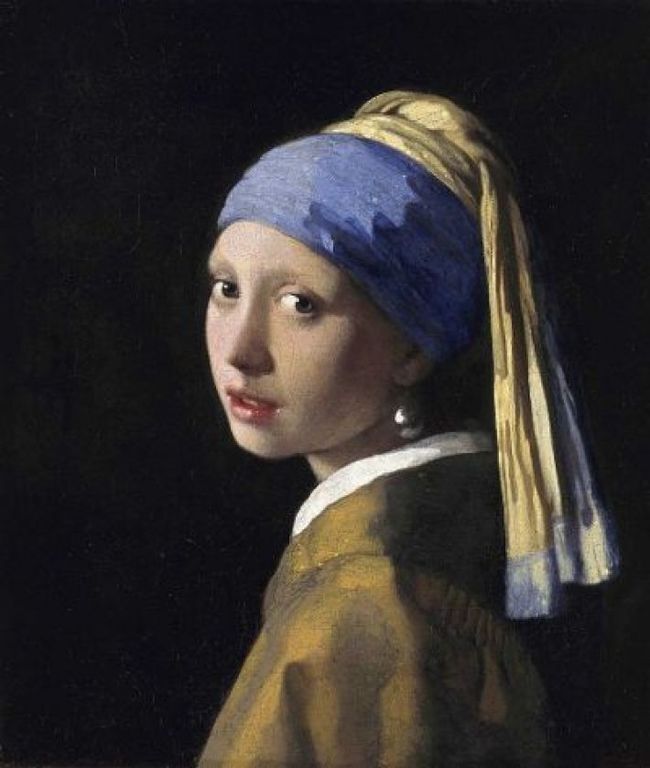 Famous Dutch paintings (Johannes Vermeer, The Hague, 50 km)