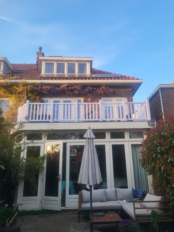 House seen from the garden