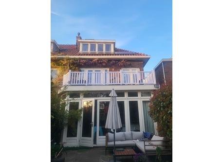 House seen from the garden