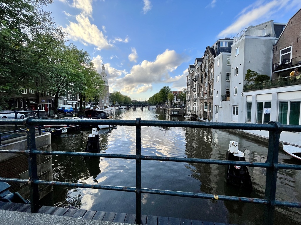 Peperbrug, at the end of our street