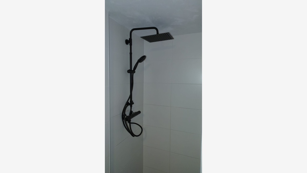Newly placed rain shower