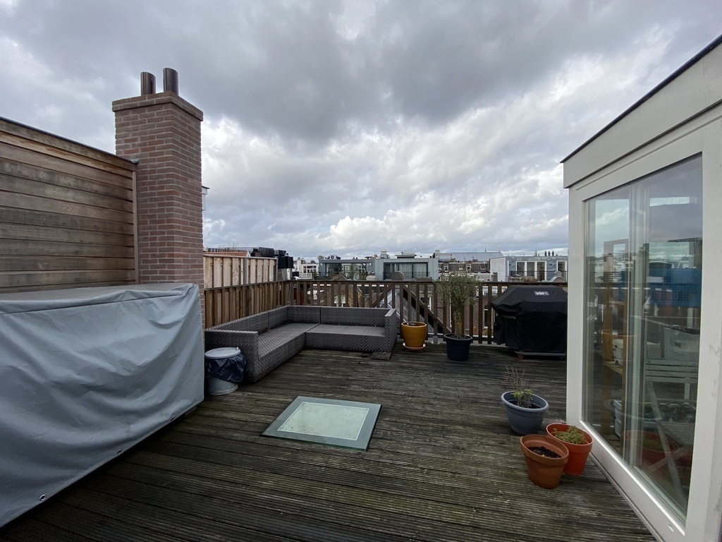 dakterras straatzijde