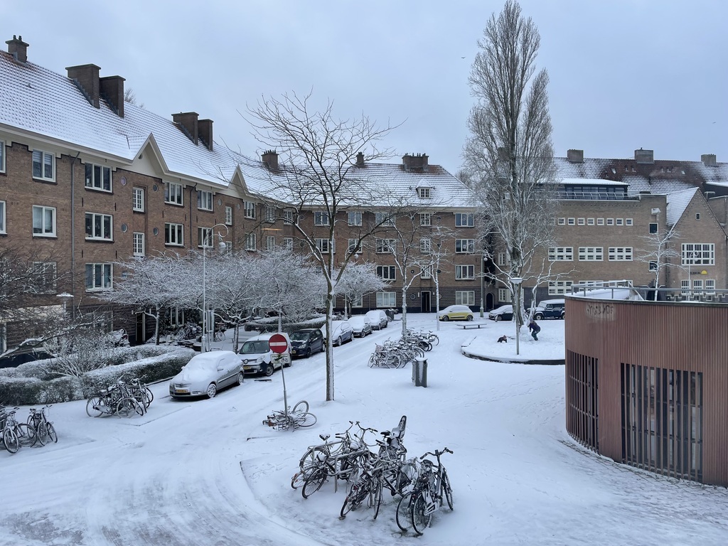 View from our window on a winter's day
