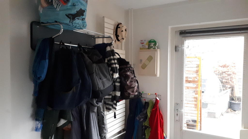 pantry, laundry room, backyard entrance