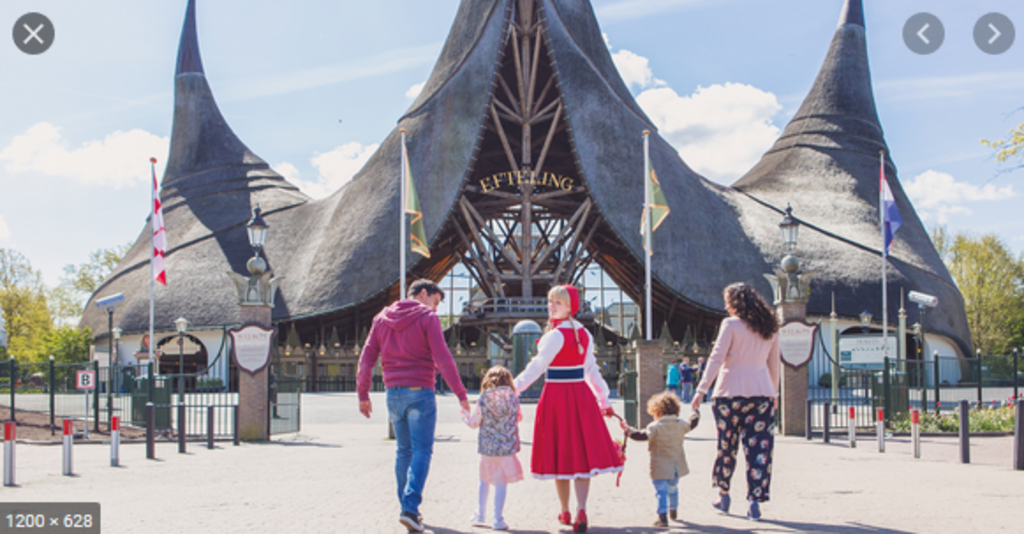Efteling themepark (15 minute drive)