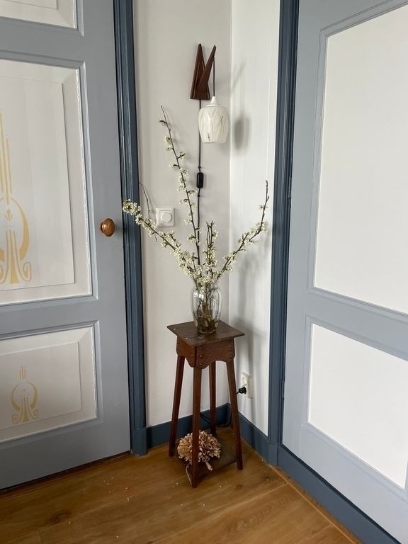 Pear blossom in spring