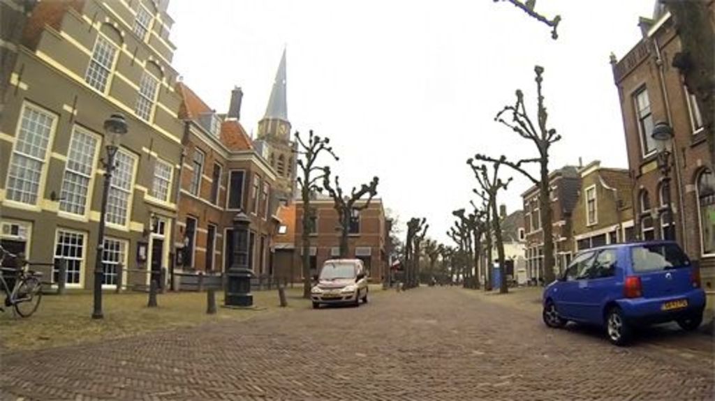 Voorschoten; Voorstraat (village centre); for restaurants and Friday market.