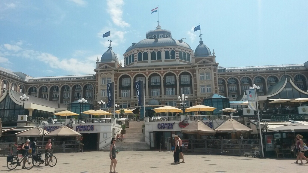 Scheveningen Kurhaus, famous hotel and restaurant 1 hour drive