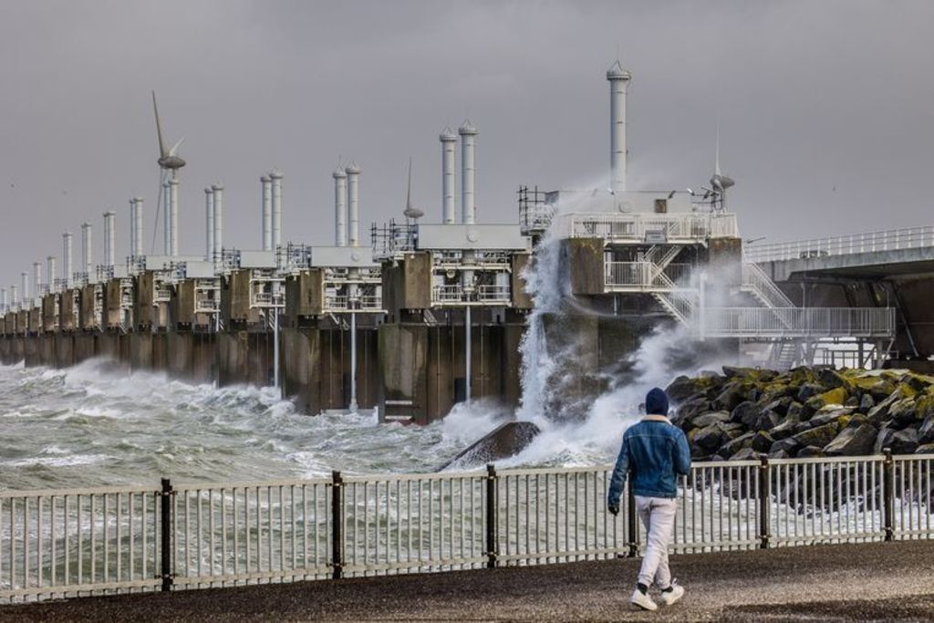 World famous Oosterschelde weir, 30 min drive