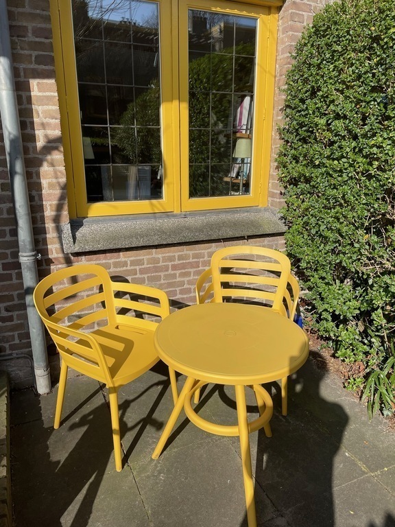 To enjoy a morning coffee