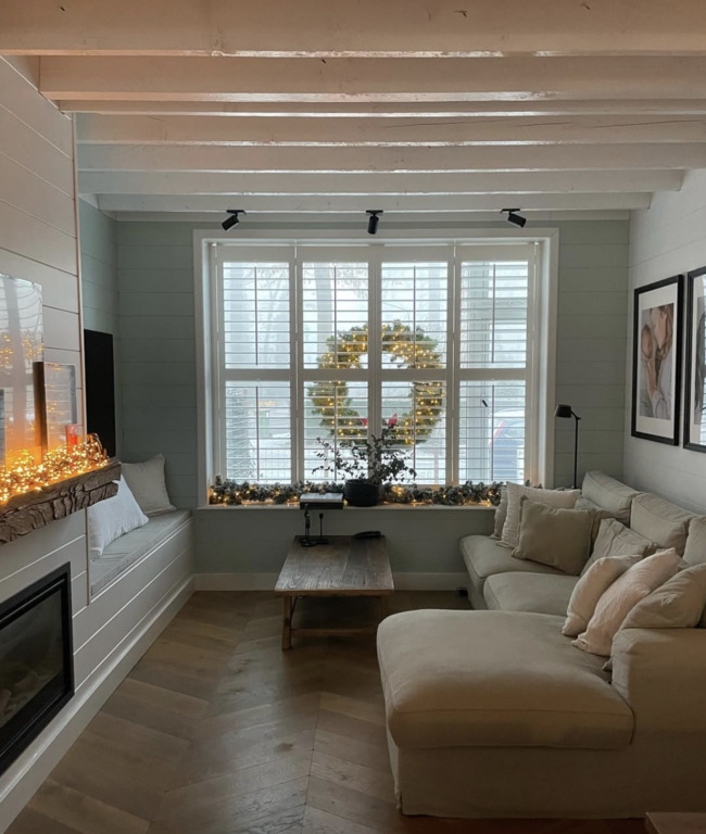 Our livingroom during Christmas time