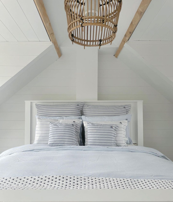 Master bedroom with king bed