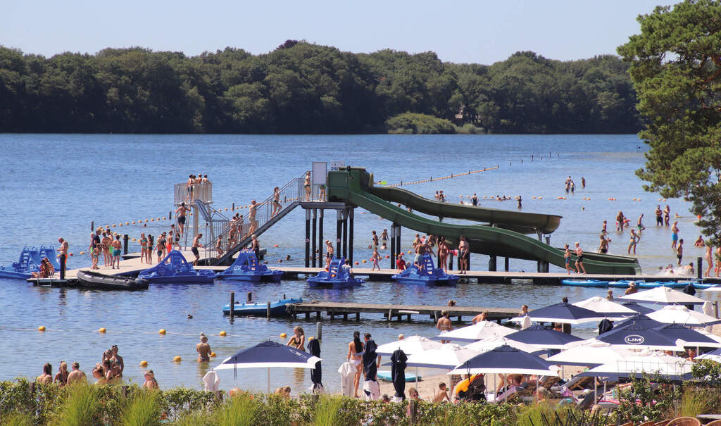 The lake during summertime, 5 mins from our home