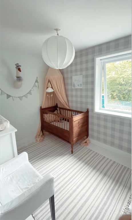 One of the kids rooms. Now has a bigger bed, fit for 2-7y/o