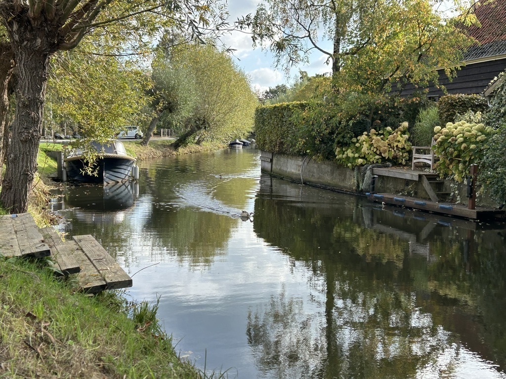 riviertje de Giessen (voor de deur)