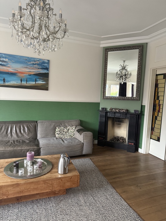 Fire place in the living room