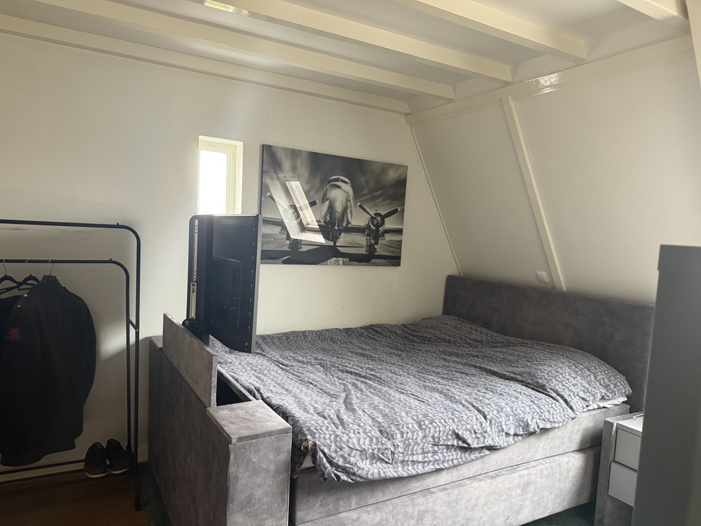 Bedroom on second floor with large double bed