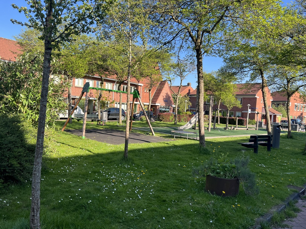 Playground in front of the house