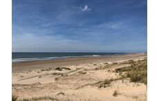 The beach (10 mins car, 25 mins bike)