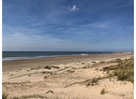 The beach (10 mins car, 25 mins bike)
